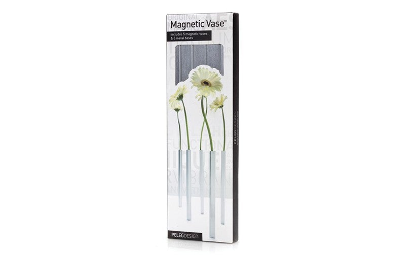 花瓶 PELEGDESIGN - magnetic vase Magnetic Vase - 5 Aluminum Vases – PELEG DESIGN STORE